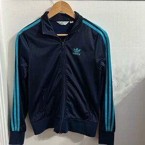 Adidas Blue Zip Up